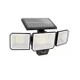 Apsauginis apšvietimas Philips Securit 8.7W LED saulės 5000K, 4V baterija, juodas plastikinis korpusas