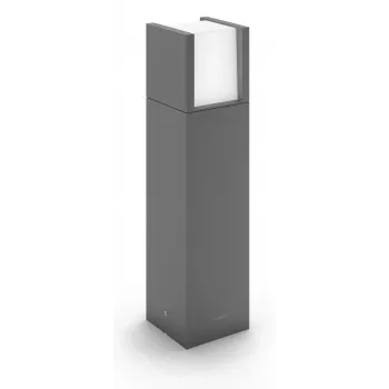 Lauko stulpinis/takinis šviestuvas Philips Arbour 3.8W LED Antracitas, 220–240V, Metalinis korpusas