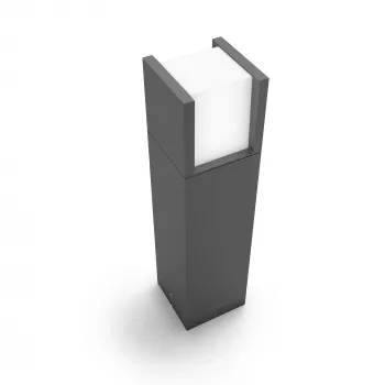 Lauko stulpinis/takinis šviestuvas Philips Arbour 3.8W LED Antracitas, 220–240V, Metalinis korpusas