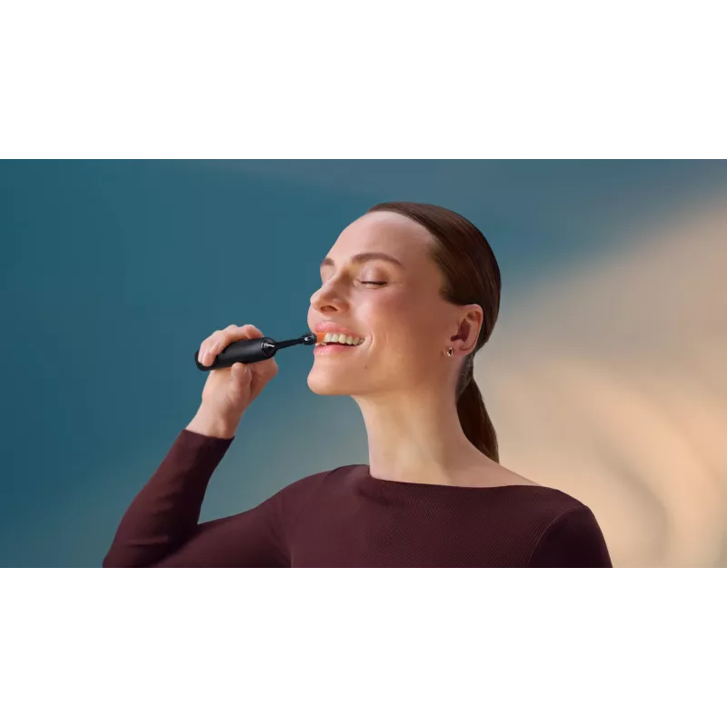 Philips Sonicare DiamondClean HX9914/69 elektrinis soninis dantų šepetėlis suaugusiems Juoda, Auksinė, Rožinė
