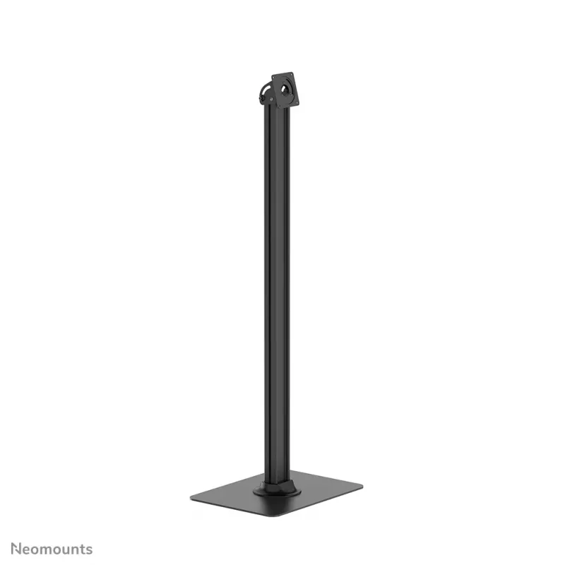 Neomounts FL15-627BL1 – universalus užrakinamas grindų stovas planšetėms, juodas, max 3 kg