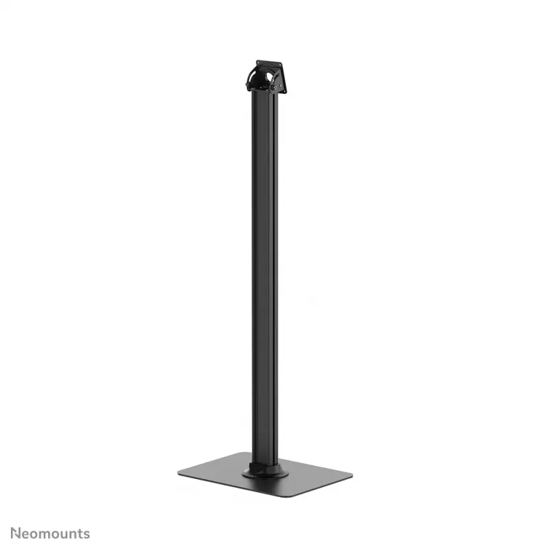 Neomounts FL15-627BL1 – universalus užrakinamas grindų stovas planšetėms, juodas, max 3 kg