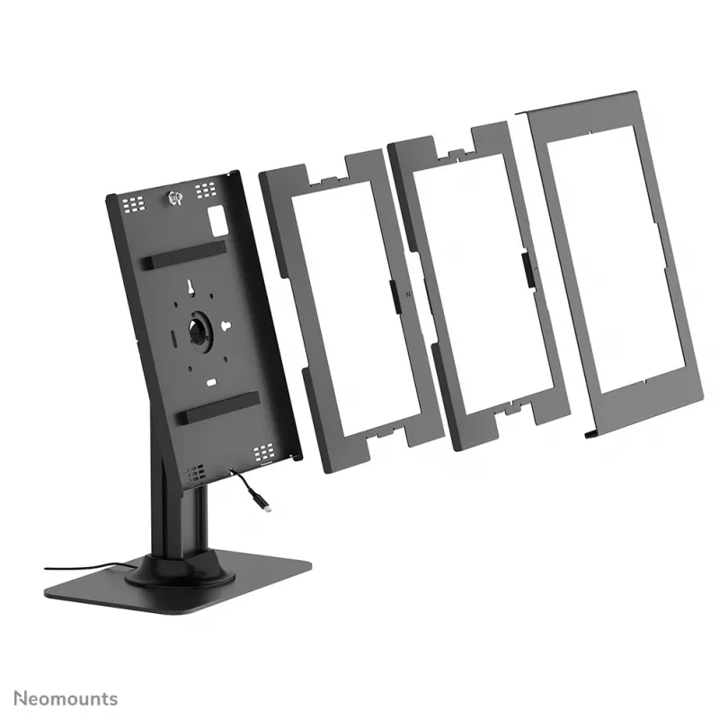 Neomounts WL15-602BL1 užrakinamas universalus planšetinio kompiuterio dėklas 12,4–13 colių (31,5–33 cm) ekranams, juodas