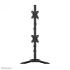 Neomounts DS45-600BL2V dviejų monitorių stovas, 10–32 col., VESA 75×75–100×100, max 9 kg, laisvai pastatomas, juodas