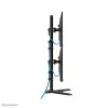 Neomounts DS45-600BL2V dviejų monitorių stovas, 10–32 col., VESA 75×75–100×100, max 9 kg, laisvai pastatomas, juodas