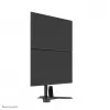 Neomounts DS45-600BL2V dviejų monitorių stovas, 10–32 col., VESA 75×75–100×100, max 9 kg, laisvai pastatomas, juodas