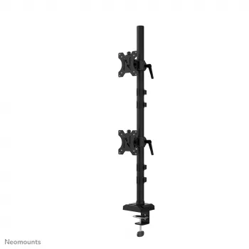 Neomounts DS60-600BL2V Dviguba monitoriaus rankena 10-32 colių, Gnybtas/Anga, 9 kg, 25,4 cm (10 col.), 81,3 cm (32 col.), 100 x 100 mm, Juoda