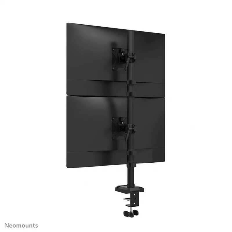 Neomounts DS60-600BL2V Dviguba monitoriaus rankena 10-32 colių, Gnybtas/Anga, 9 kg, 25,4 cm (10 col.), 81,3 cm (32 col.), 100 x 100 mm, Juoda