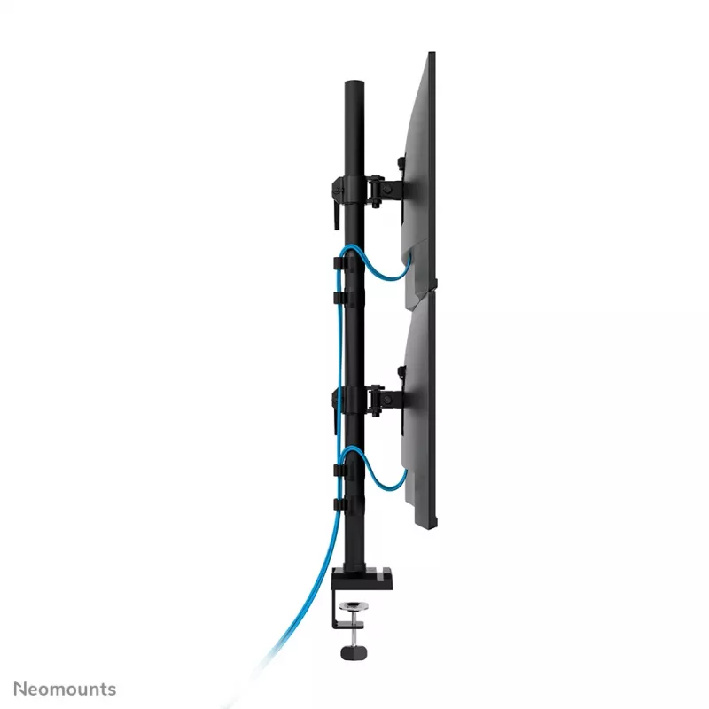 Neomounts DS60-600BL2V Dviguba monitoriaus rankena 10-32 colių, Gnybtas/Anga, 9 kg, 25,4 cm (10 col.), 81,3 cm (32 col.), 100 x 100 mm, Juoda