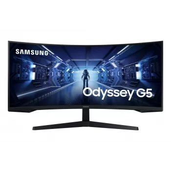 Samsung G55T monitorius 86,4 cm (34 colių) 3440 x 1440 UltraWide Quad HD LED juodas