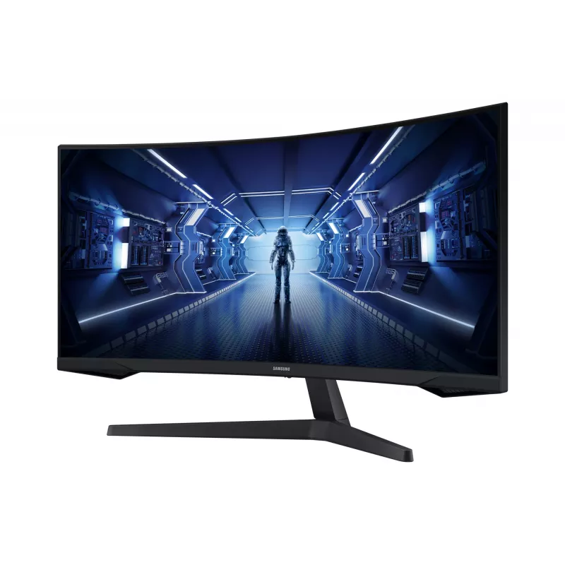 Samsung G55T monitorius 86,4 cm (34 colių) 3440 x 1440 UltraWide Quad HD LED juodas