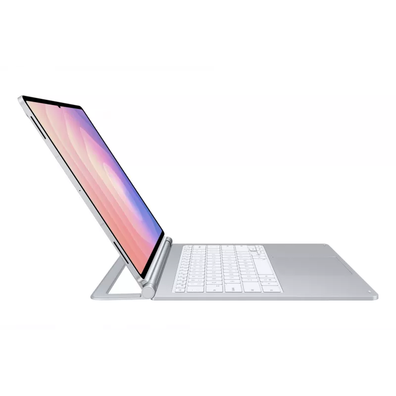 Samsung EF-DX935 QWERTY anglų klaviatūra su jutikliniu kilimėliu, sidabrinė, Pogo Pin