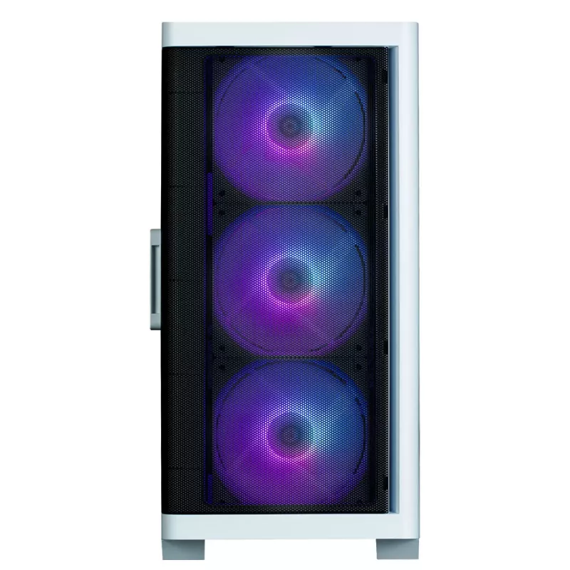Korpusas Zalman M4 WHITE Mini Tower, juodas/baltas