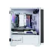 Korpusas Zalman M4 WHITE Mini Tower, juodas/baltas