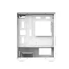 Korpusas Zalman M4 WHITE Mini Tower, juodas/baltas