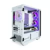 Korpusas Zalman M4 WHITE Mini Tower, juodas/baltas