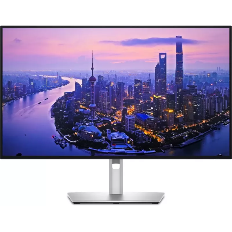 DELL UltraSharp U2725QE monitor 68,6 cm (27 colių) 3840 x 2160 pikselių 4K Ultra HD LCD juodas, sidabrinis