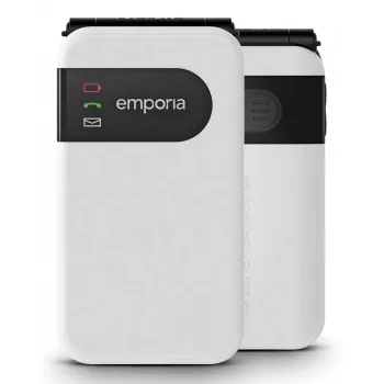 Senatoriškas mobilusis telefonas Emporia SIMPLICITYglam.4G 7.11 cm (2.8 colio) 106 g Baltas