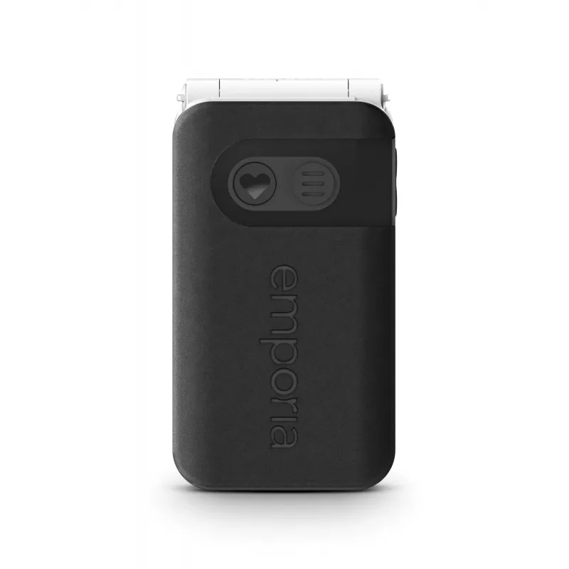 Emporia SIMPLICITYglam.4G 7.11 cm (2.8 colio) 106 g Juodas senjorų telefonas