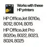 HP 912 geltona originali rašalo kasetė, geltona, 1 vnt., 315 puslapių