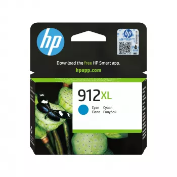 HP 912XL didelės talpos žydra originali rašalo kasetė, 700 puslapių