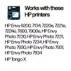 HP 303 Original juodas rašalo kasetė, juoda, 1 vnt., 200 puslapių