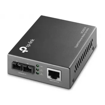 TP-Link MC200CM tinklo medijos keitiklis 1000 Mbit/s 850 nm kelių režimų juodas