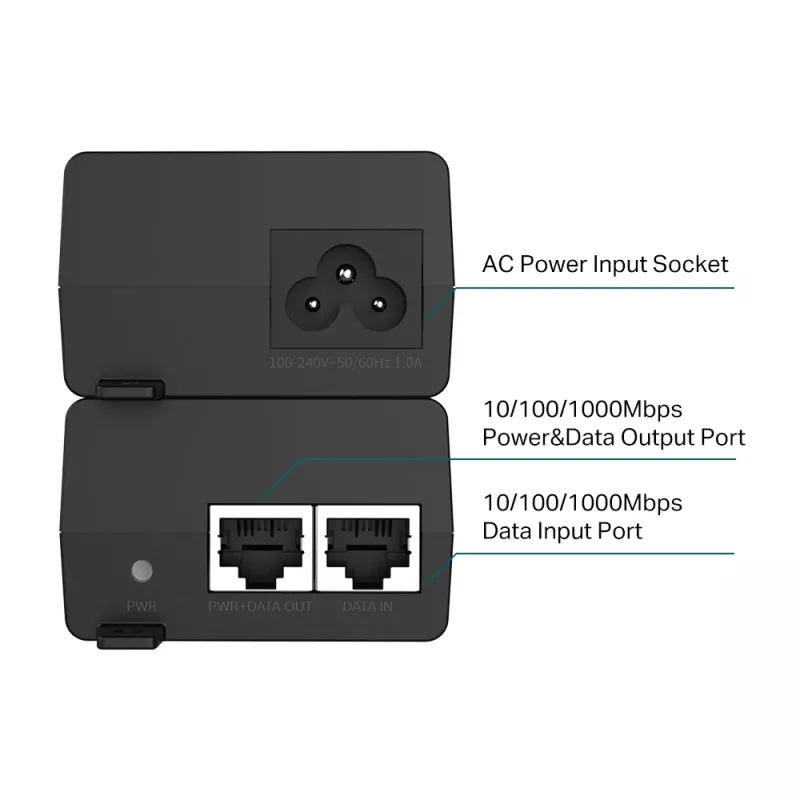 TP-Link Omada PoE+ injektorius POE160S
