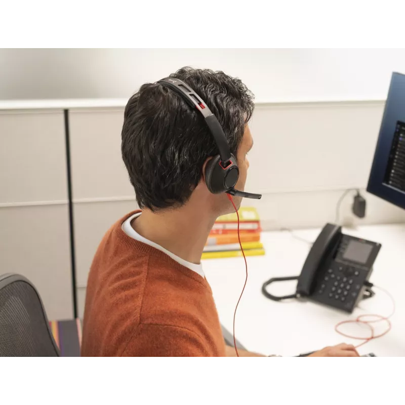 HP Poly Poly Blackwire 5220 Stereo USB-A ausinės