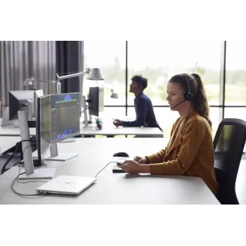 HP Poly EncorePro 525 Microsoft Teams sertifikuotas stereo ausinių komplektas su USB-A laidu