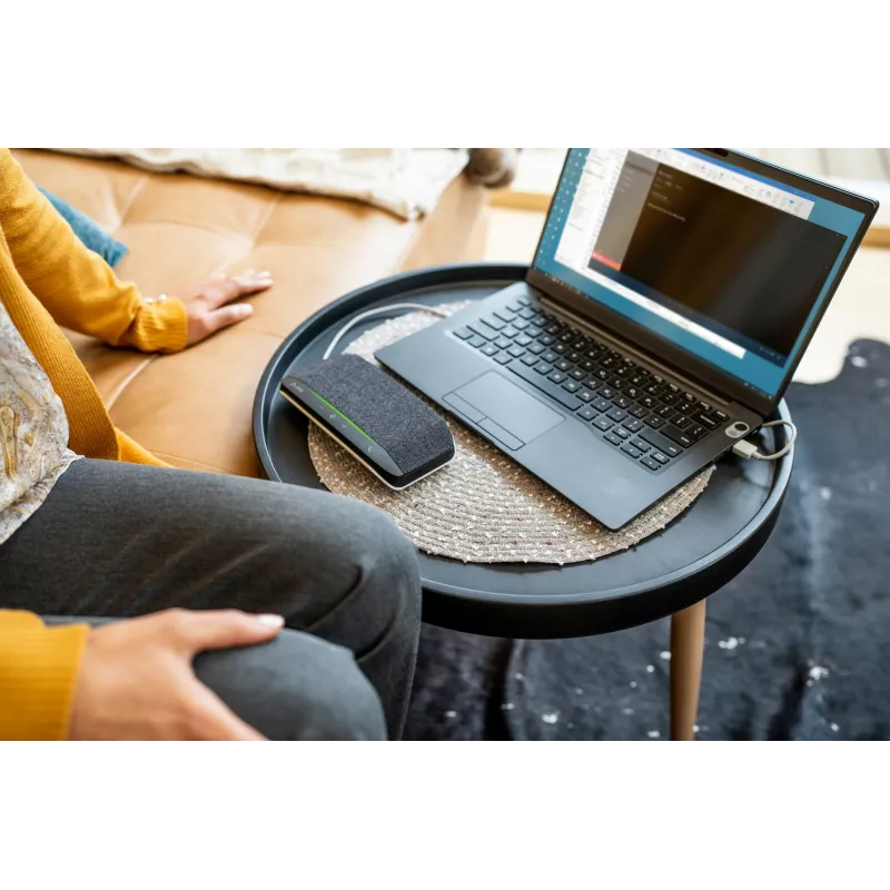 HP Poly Sync 10 garsiakalbis su mikrofonu, Microsoft Teams sertifikuotas, sidabrinis