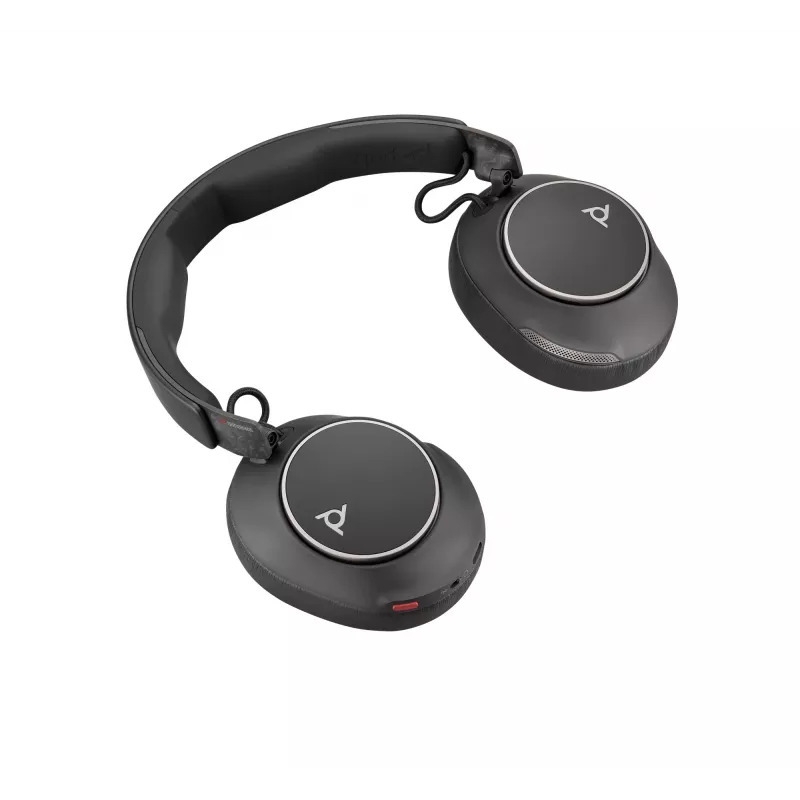 Ausinės POLY Voyager Surround 80 UC belaidės Bluetooth muzikai ir darbui juodos