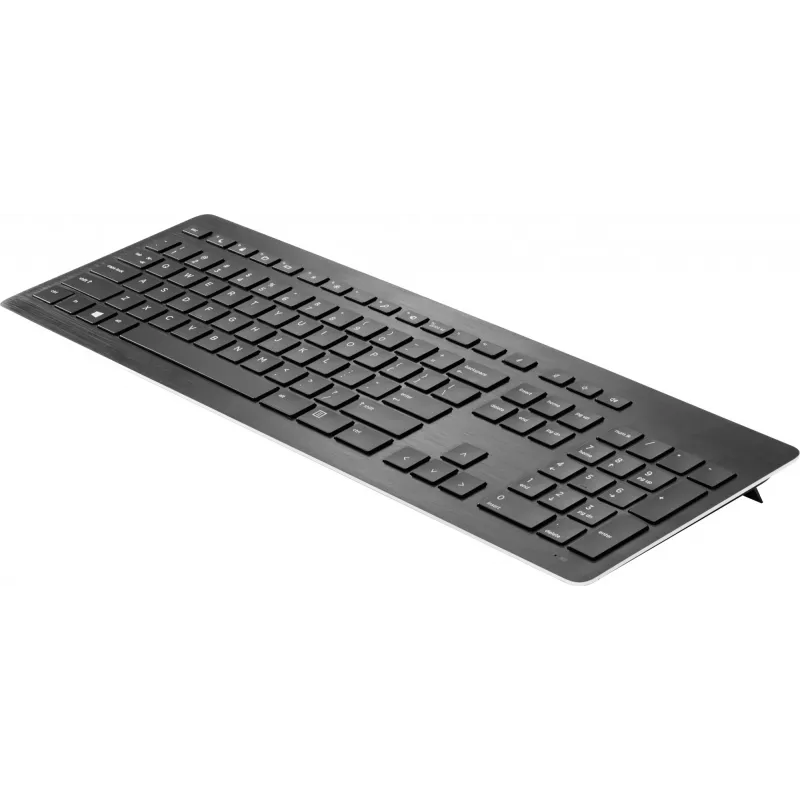 HP Wireless Premium Keyboard pilno dydžio juoda RF belaidė membraninė klaviatūra