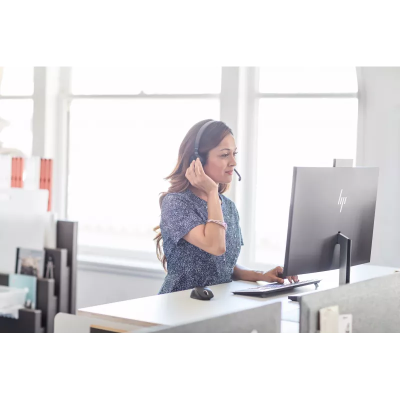 HP Wireless Premium Keyboard pilno dydžio juoda RF belaidė membraninė klaviatūra