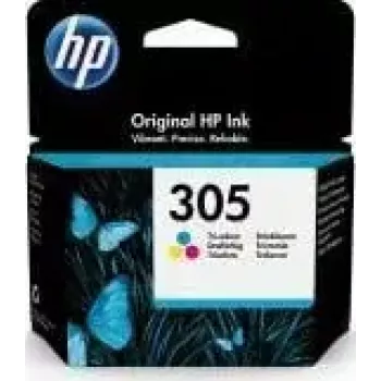 HP 305 original rašalo kasetė, standartinė išeiga, 3 spalvos (ciano, magenta, geltona), 1 vnt.