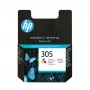 HP 305 Tri-color Original rašalo kasetė, žydra, rausvai raudona, geltona, 1 vnt., 100 puslapių