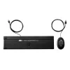 HP Wired Desktop 320MK klaviatūros ir pelės rinkinys, pilno dydžio, USB, laidinis, juodas