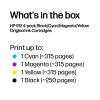 HP 912 4 vnt. rinkinys Juoda/Cian/Magenta/Geltona Originalūs rašalo kasetės
