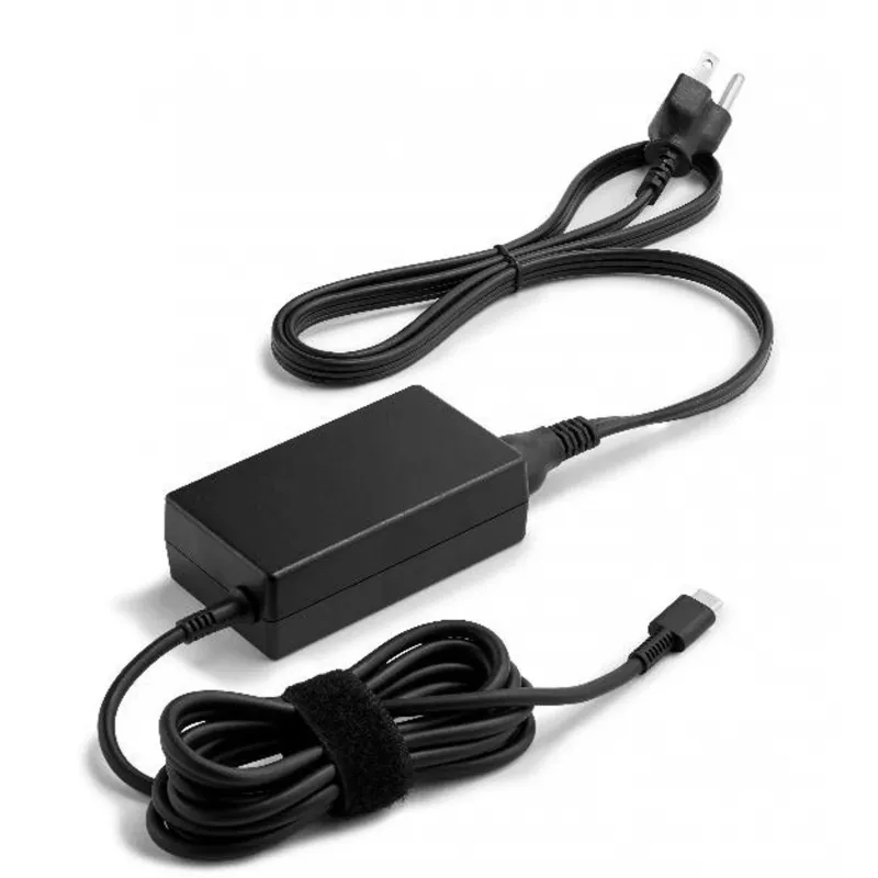 HP 65W USB-C LC maitinimo adapteris nešiojamam kompiuteriui, vidaus naudojimui, 65W, juodas