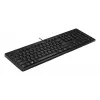 Laidinė klaviatūra HP 125 Full-size USB membraninė juoda