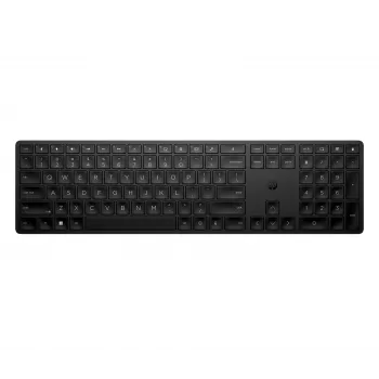 HP 450 programuojama belaidė klaviatūra, pilno dydžio, RF belaidė, USB, juoda