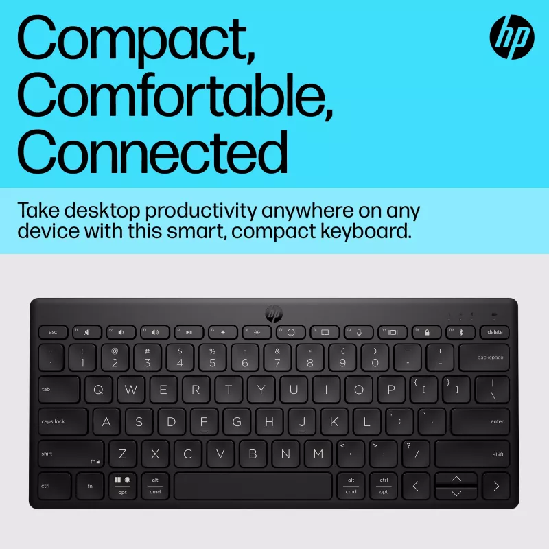 HP 350 Compact Multi-Device Bluetooth klaviatūra