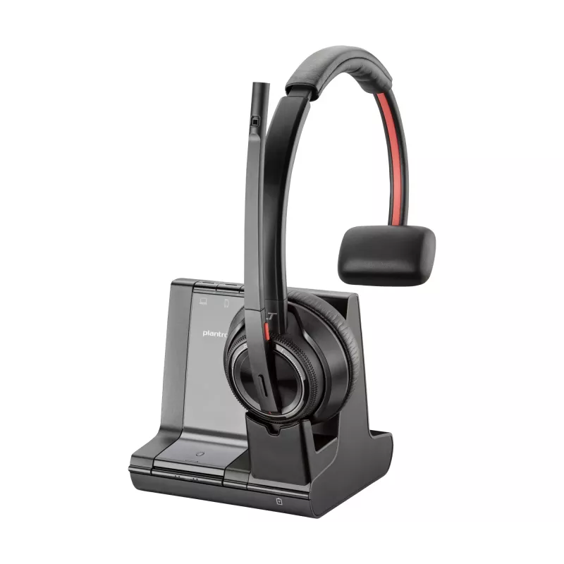 HP Poly Savi 8210 Office DECT 1880-1900 MHz vienos ausinės belaidis ausinių rinkinys