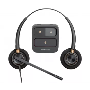 HP Poly EncorePro 520 Binaural ausinės su greituoju atjungimu, 74 g, juodos