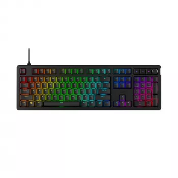 Žaidimų klaviatūra Kingston HP HyperX Alloy Rise (7G7A3AA#ABD) – kompaktiška laida mechaninė klaviatūra