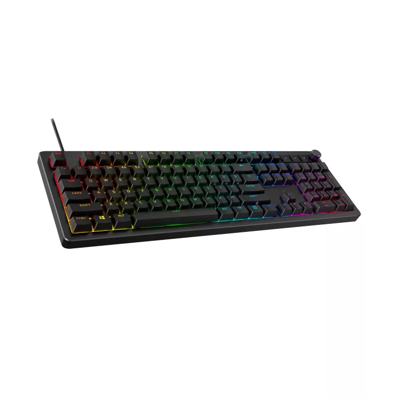 Žaidimų klaviatūra Kingston HP HyperX Alloy Rise (7G7A3AA#ABD) – kompaktiška laida mechaninė klaviatūra