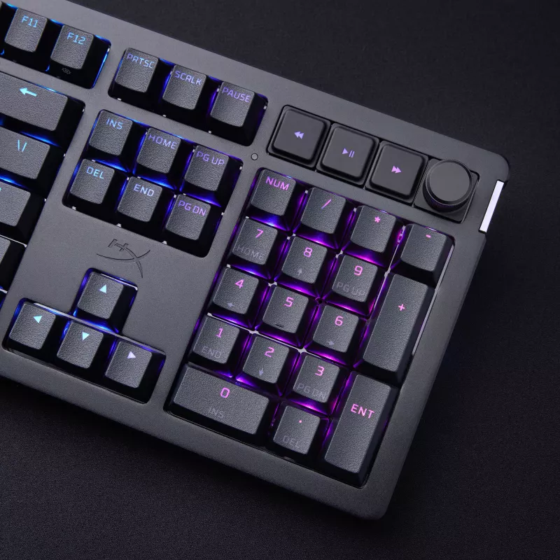 Žaidimų klaviatūra Kingston HP HyperX Alloy Rise (7G7A3AA#ABD) – kompaktiška laida mechaninė klaviatūra