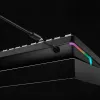Žaidimų klaviatūra Kingston HP HyperX Alloy Rise (7G7A3AA#ABD) – kompaktiška laida mechaninė klaviatūra