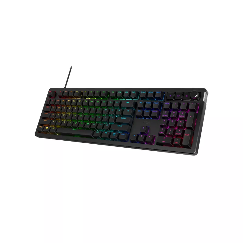 Žaidimų klaviatūra Kingston HP HyperX Alloy Rise (7G7A3AA#ABD) – kompaktiška laida mechaninė klaviatūra