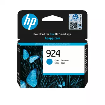Kasetė HP 924 Cyan Original Ink 4K0U3NE#301